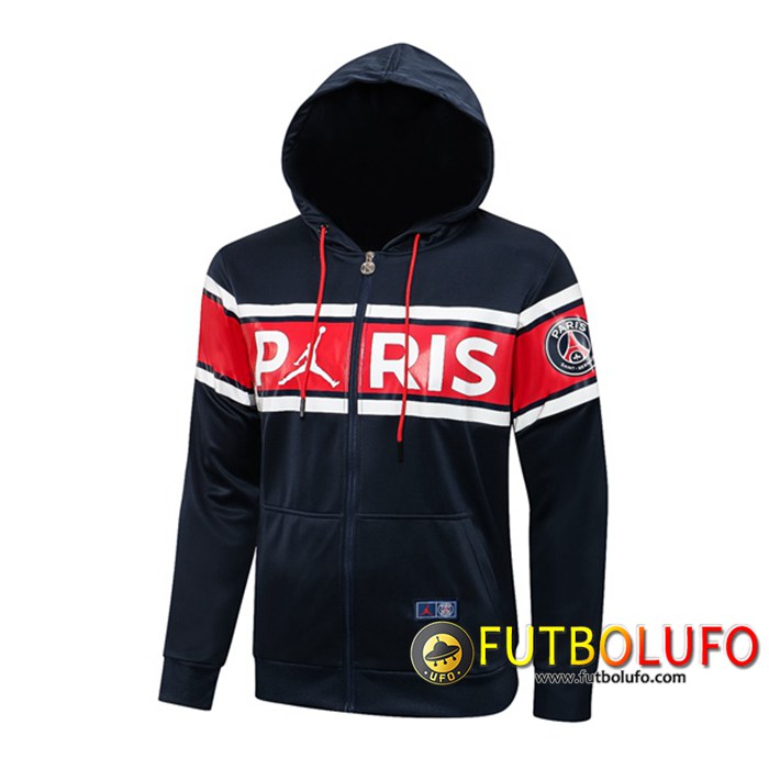 Chaqueta Con Capucha Jordan PSG Negro 2021/2022