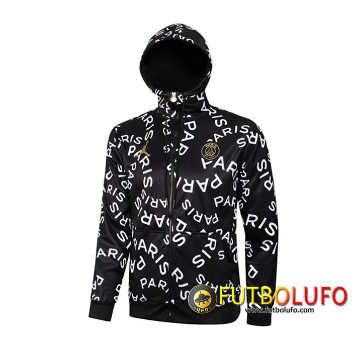 Chaqueta Con Capucha Jordan PSG Negro 2021/2022