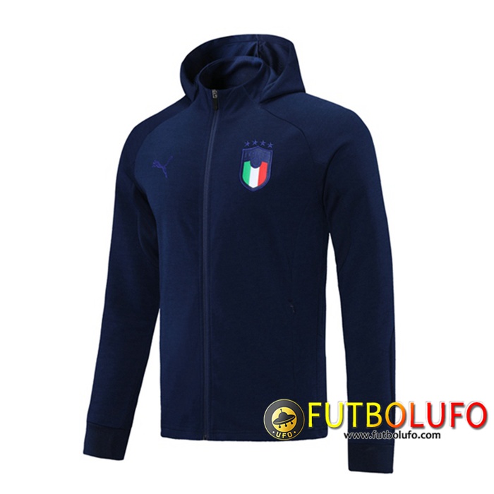 Chaqueta Con Capucha Italia Blanca 2021/2022