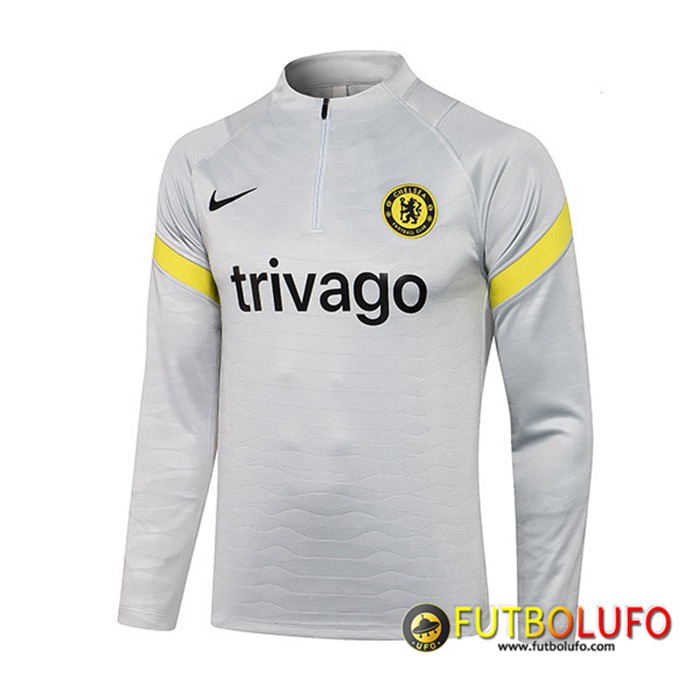 Sudadera De Entrenamiento FC Chelsea Gris 2021/2022