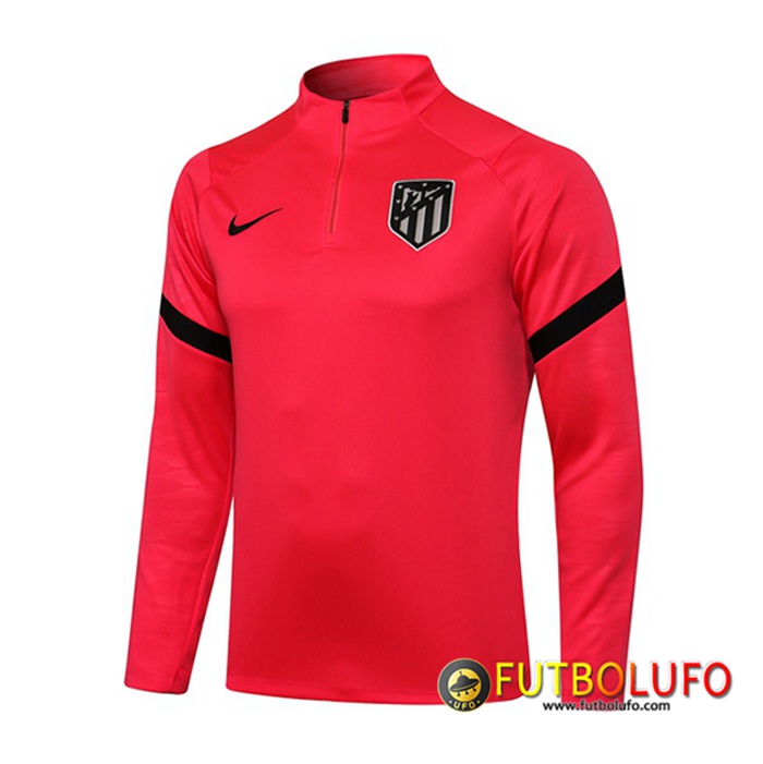 Sudadera De Entrenamiento Atletico Madrid Rojo 2021/2022