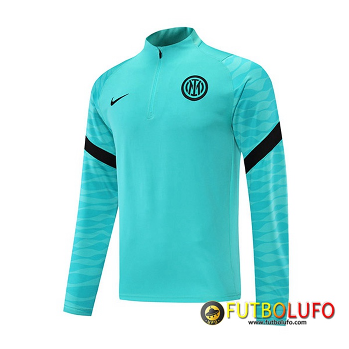 Sudadera De Entrenamiento Inter Milan Verde 2021/2022 -1