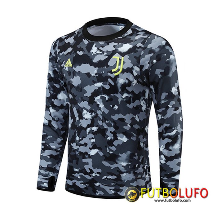 Sudadera De Entrenamiento Juventus Gris/Negro 2021/2022