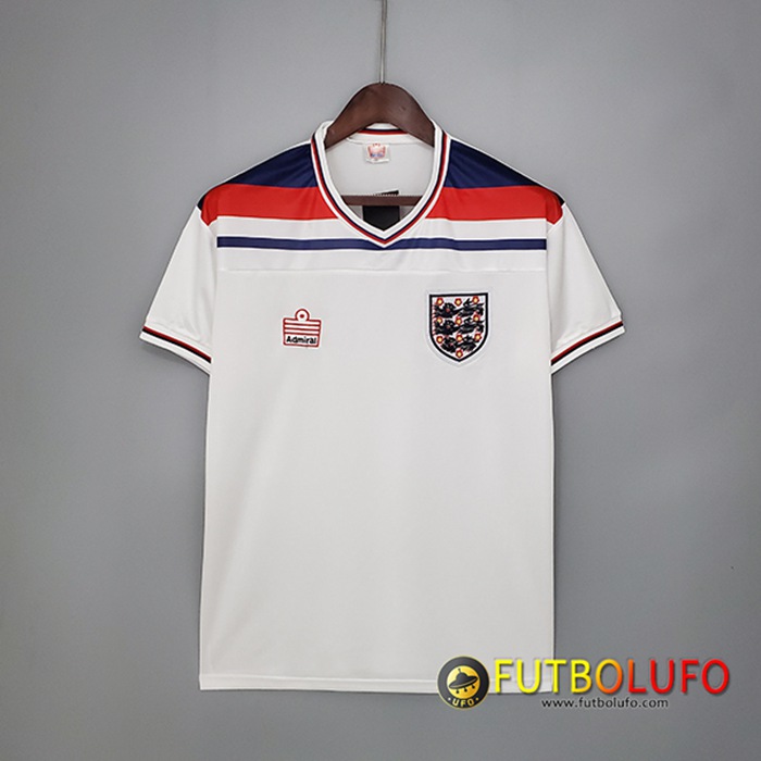 Camiseta Futbol Inglaterra Retro Titular 1982
