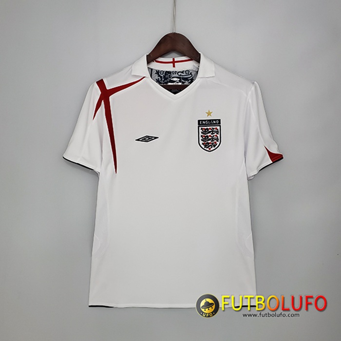 Camiseta Futbol Inglaterra Retro Titular 2006