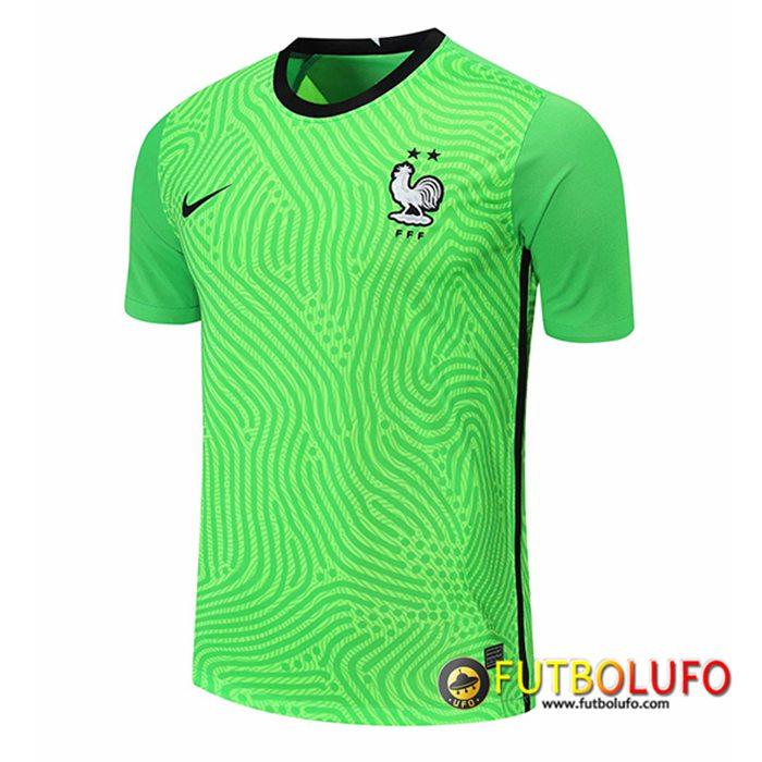 Camiseta Futbol Francia Portero Verde 2020