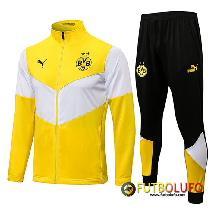 Chandal Equipos De Futbol - Chaqueta Dortmund BVB Amarillo 2021/2022