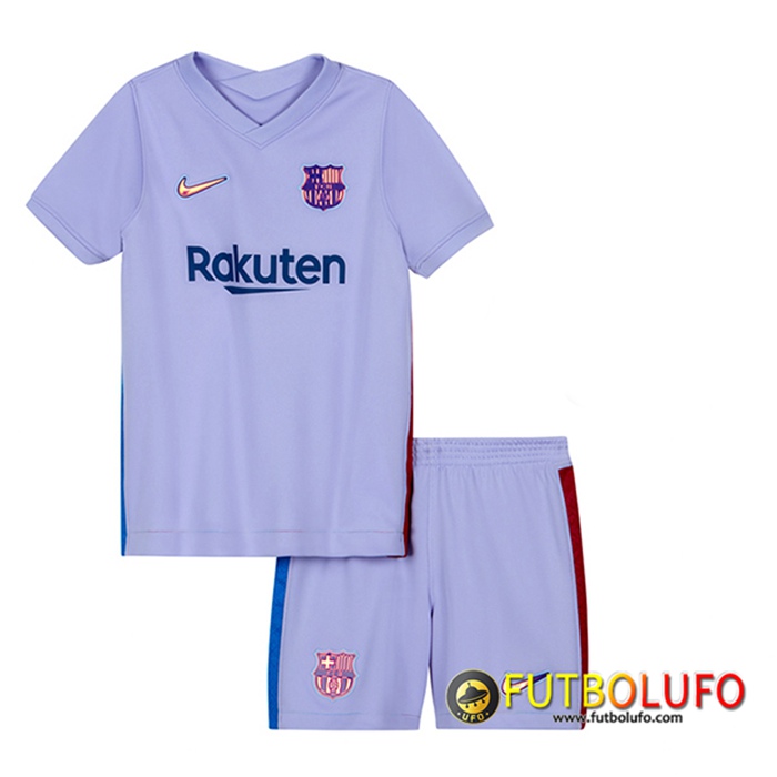 Camiseta Futbol FC Barcelona Niños Exterieur 2021/2022
