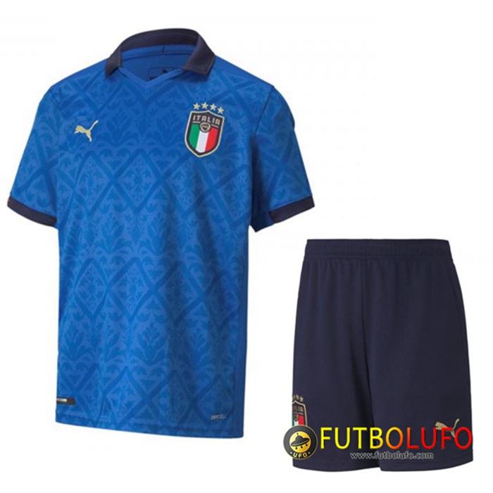 Camiseta Futbol Italia Niños Titular 2021/2022