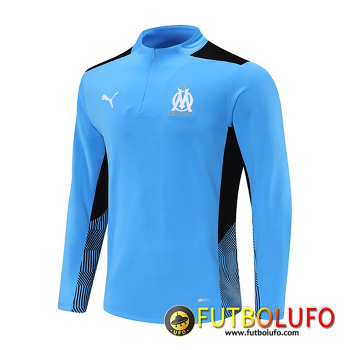 Sudadera De Entrenamiento Marsella OM Azul 2021/2022