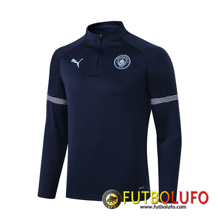 Sudadera De Entrenamiento Manchester City Azul 2021/2022
