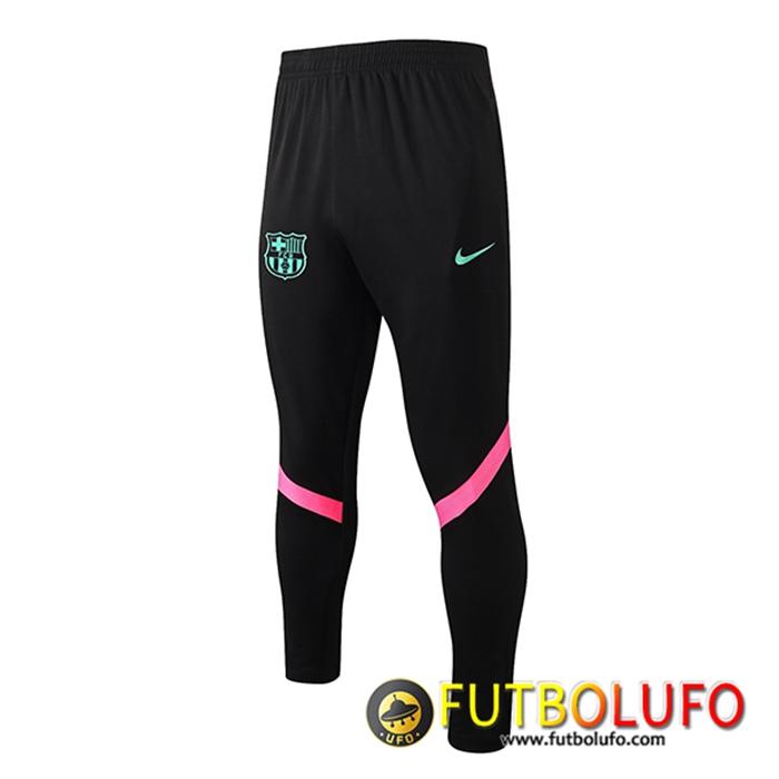 Pantalon Entrenamiento FC Barcelona Negro/Rosa 2021/2022