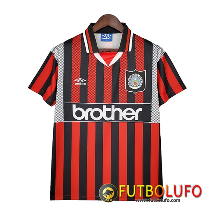 Camiseta Futbol Manchester City Retro Alternativo 1994/1996