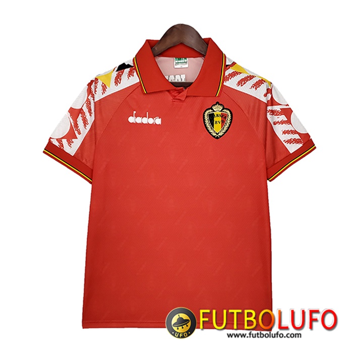 Camiseta Futbol Bélgica Retro Titular 1995