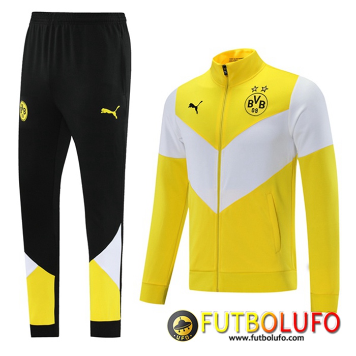 Imitacion Chandal Equipos De Futbol - Chaqueta Dortmund Amarillo 2021/2022