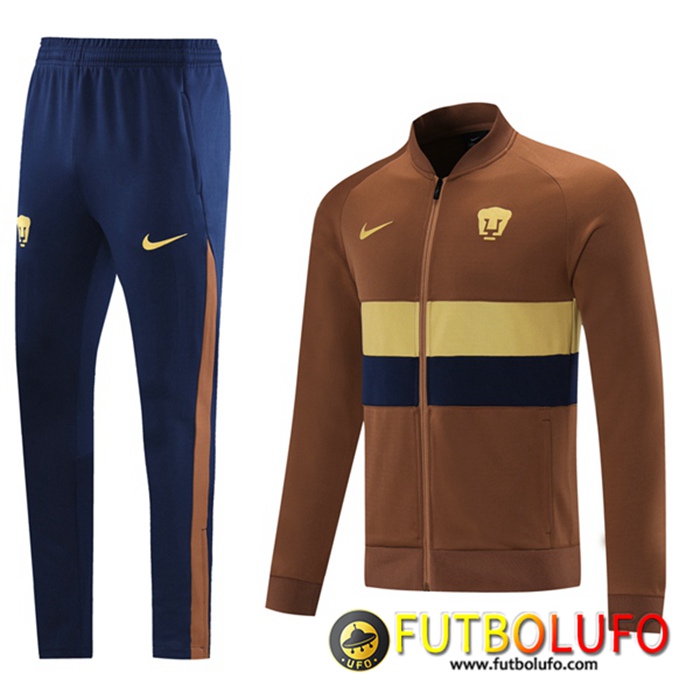 Chandal Equipos De Futbol - Chaqueta Pumas UNAM Brun 2021/2022