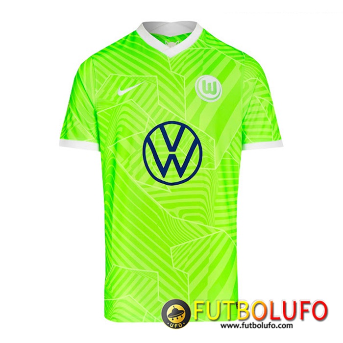 Camiseta Futbol Vfl Wolfsburg Titular 2021/2022