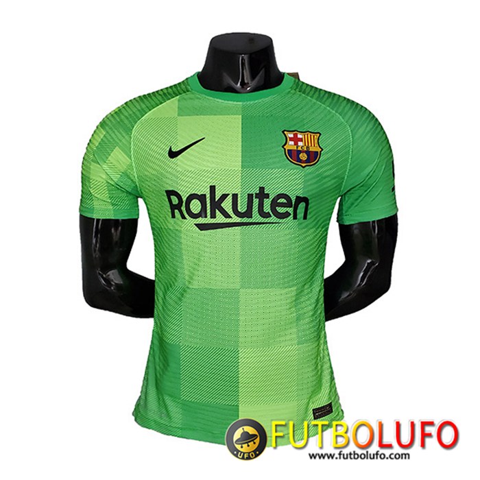 Camiseta Futbol FC Barcelona Portero Verde 2021/2022