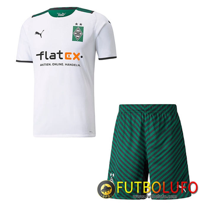 Camiseta Futbol Mönchengladbach Niños Titular 2021/2022