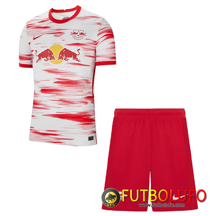 Camiseta Futbol RB Leipzig Niños Titular 2021/2022