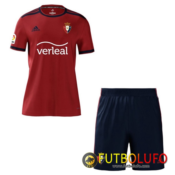 Camiseta Futbol Atletico Osasuna Niños Titular 2021/2022