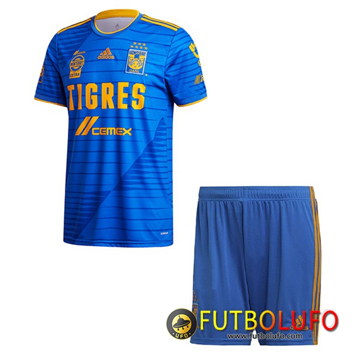 Camiseta Futbol Tigres UANL Niños Alternativo 2021/2022