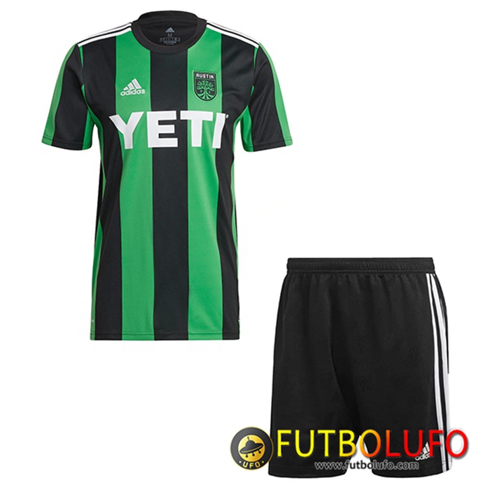 Camiseta Futbol Austin FC Niños Titular 2021/2022