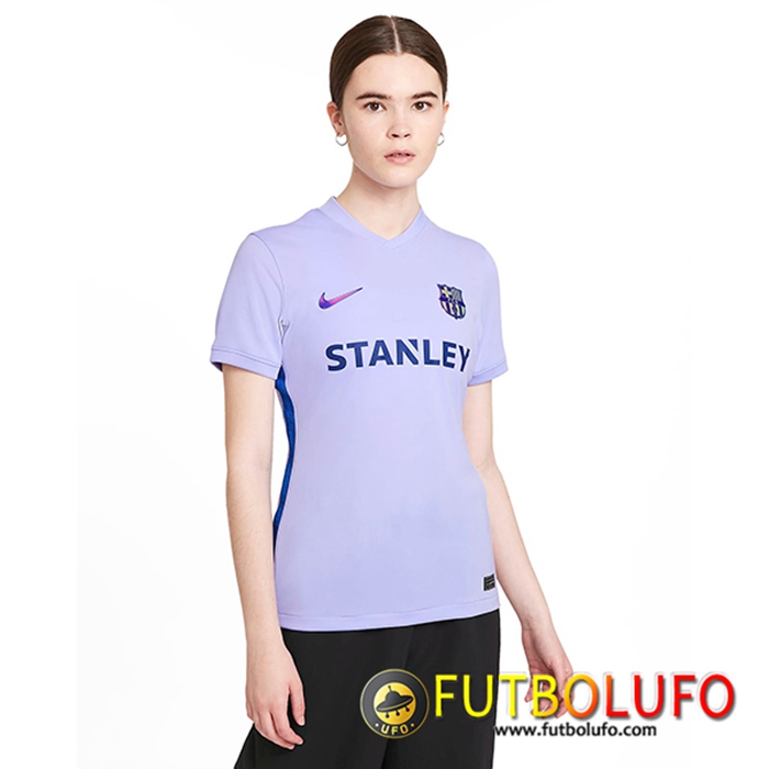 pureza Ajustamiento Tipo delantero Nueva camisetas futbol FC Barcelona Mujer Tailandia