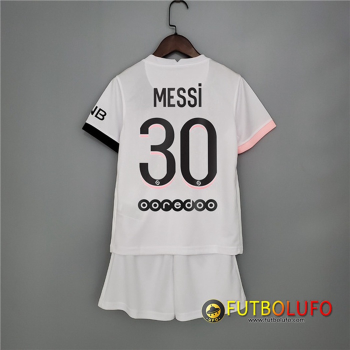 Camiseta Futbol PSG Ninos MESSI 30 Alternativo 2021/2022