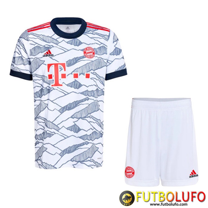 Camiseta Futbol Bayern Munich Ninos Tercero 2021/2022