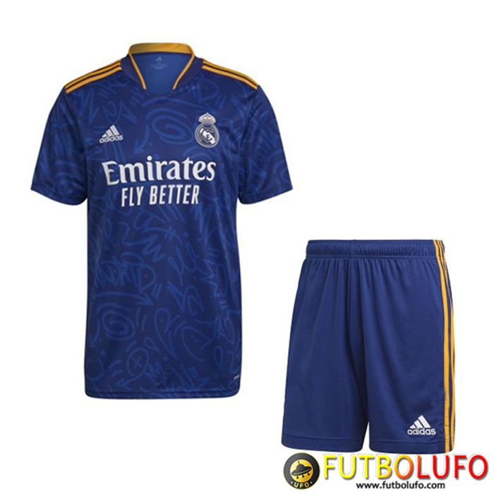 Camiseta Futbol Real Madrid Ninos Alternativo 2021/2022