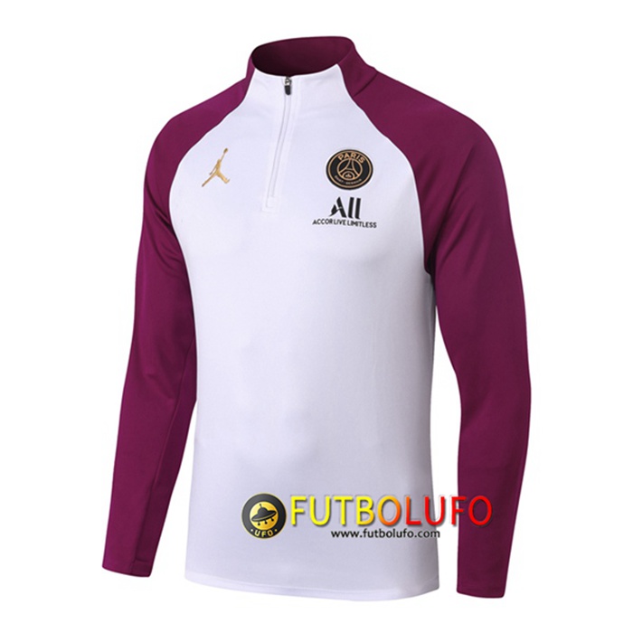 Sudadera De Entrenamiento Pairis PSG Blanca 2020/2021