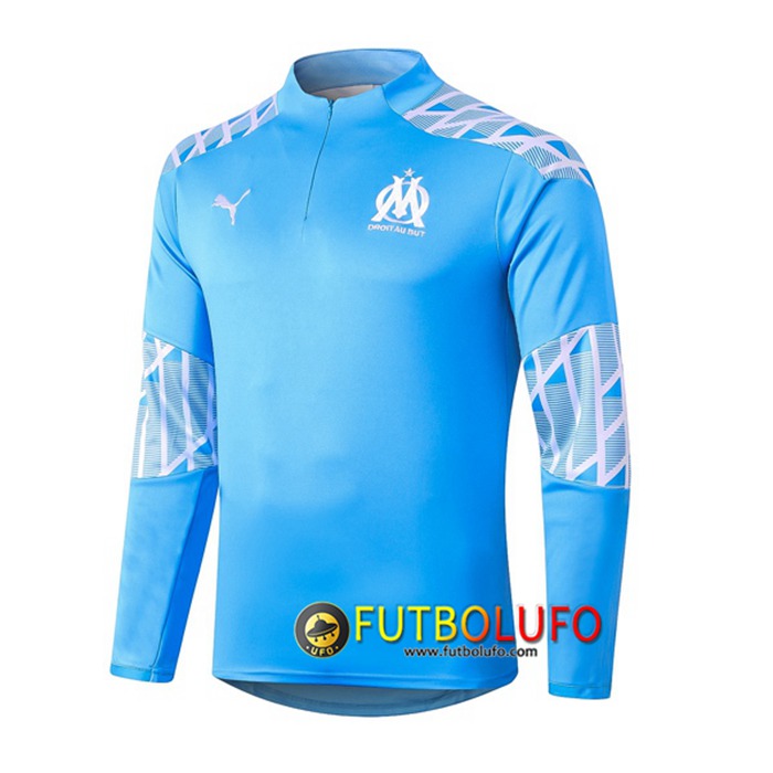 Sudadera De Entrenamiento Marsella OM Azul 2020/2021