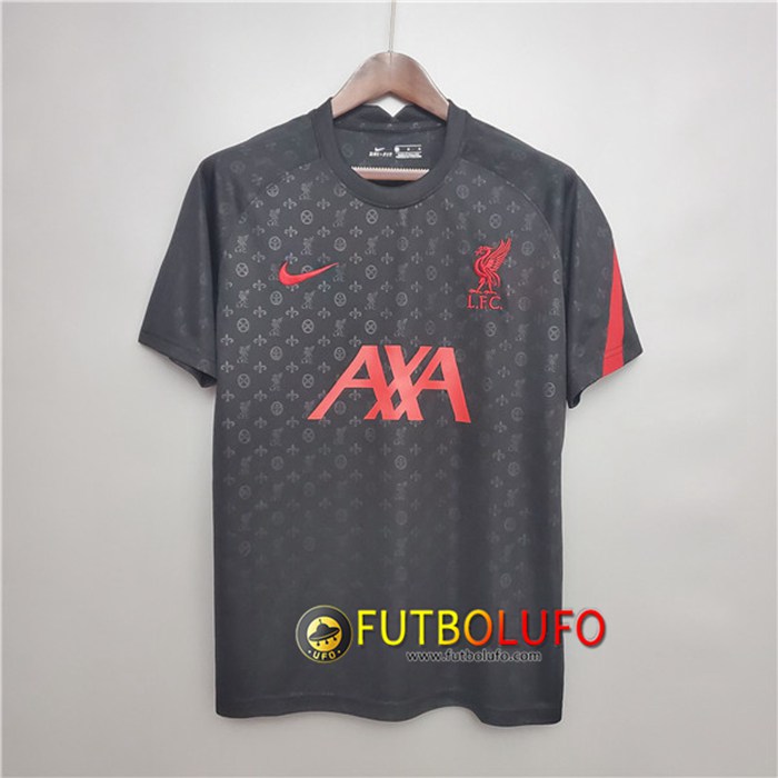 Camiseta Entrenamiento FC Liverpool Negro 2020/2021