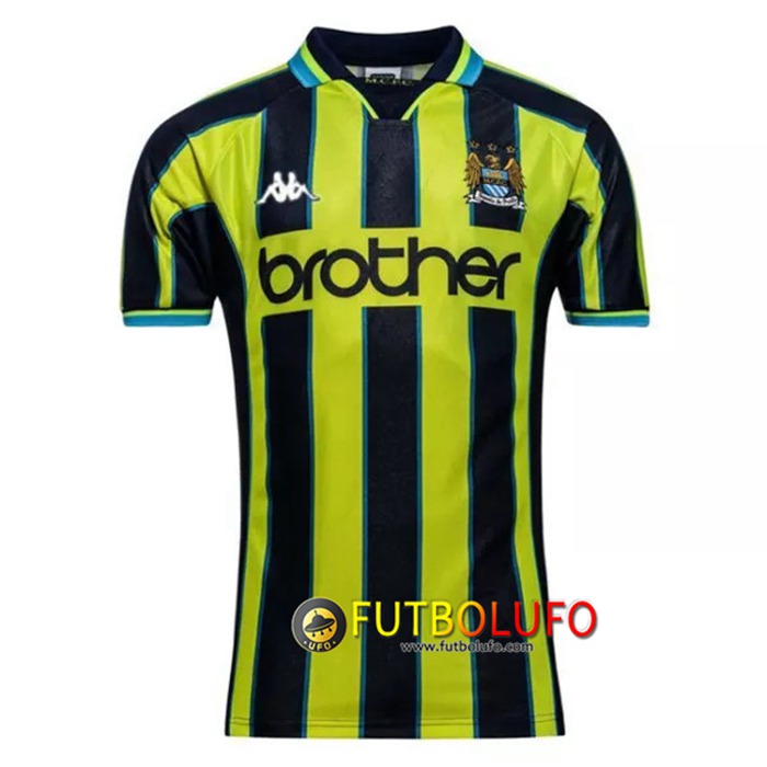 Camiseta Manchester City Retro Titular 1998/1999