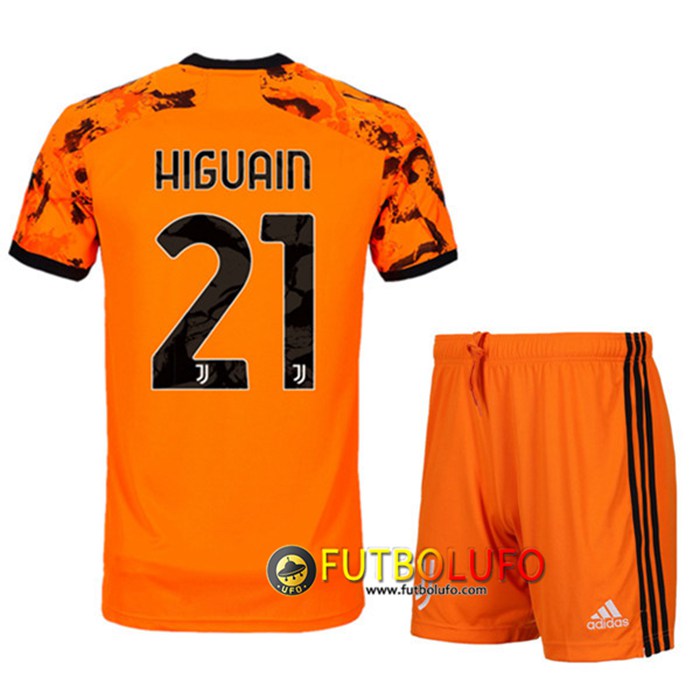 Camiseta Juventus (HIGUAIN 21) Ninos Tercero 2020/2021