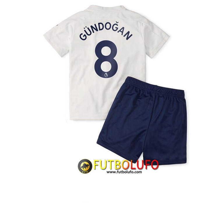 Camiseta Manchester City (Gundogan 8) Ninos Tercero 2020/2021