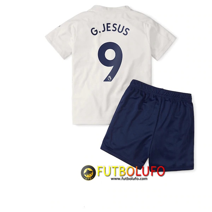 Camiseta Manchester City (G.Jesus 9) Ninos Tercero 2020/2021