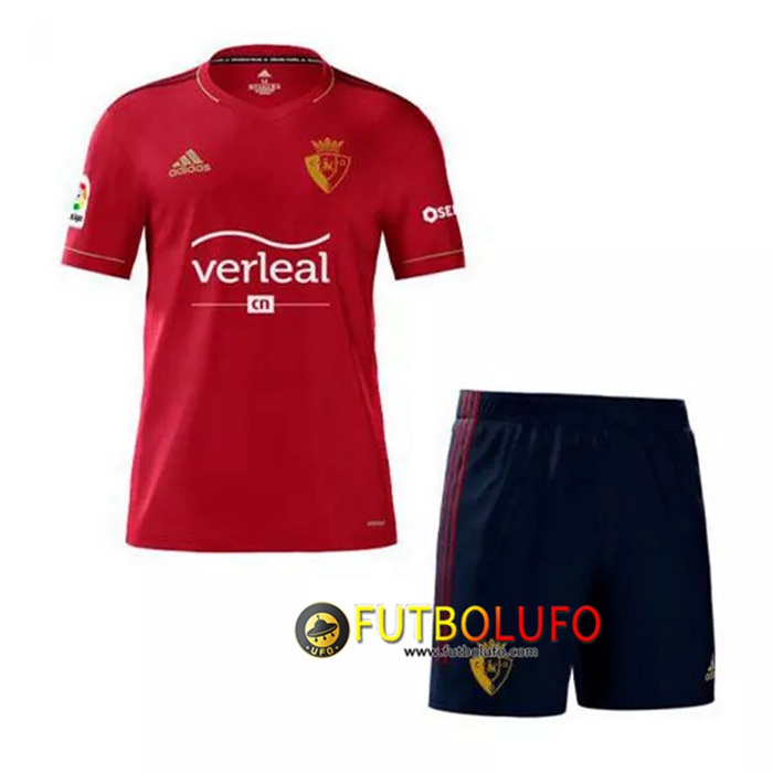 Camiseta Atletico Osasuna Ninos Titular 2020/2021