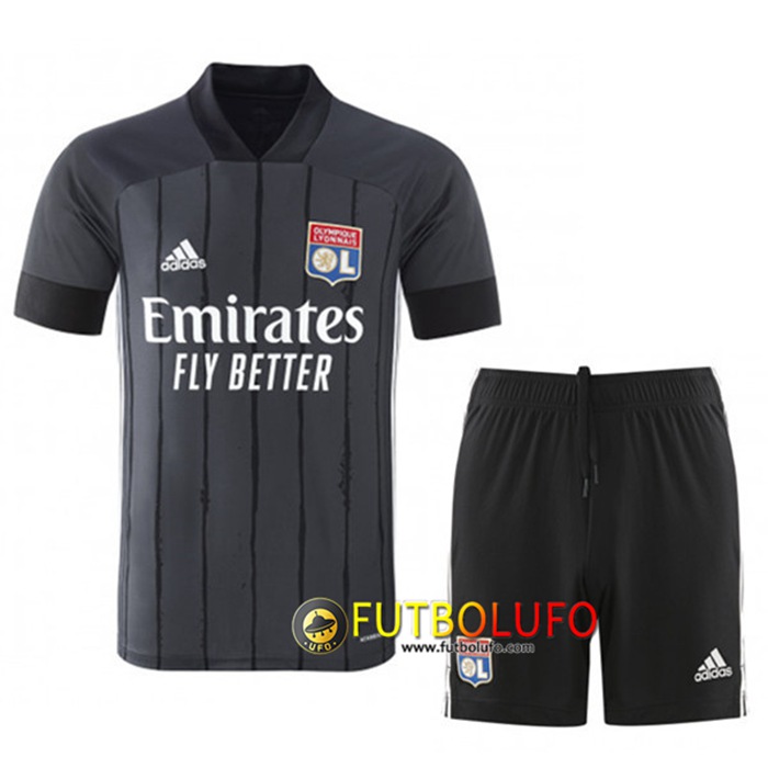 Camiseta Lyon OL Ninos Alternativo 2020/2021