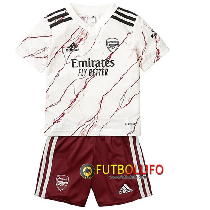 Camiseta Arsenal Ninos Alternativo 2020/2021