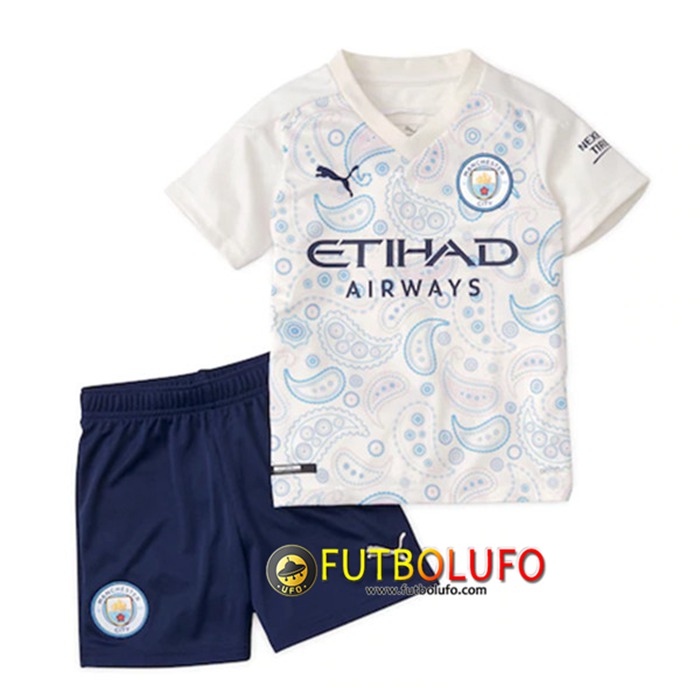 Camiseta Manchester City Ninos Tercero 2020/2021
