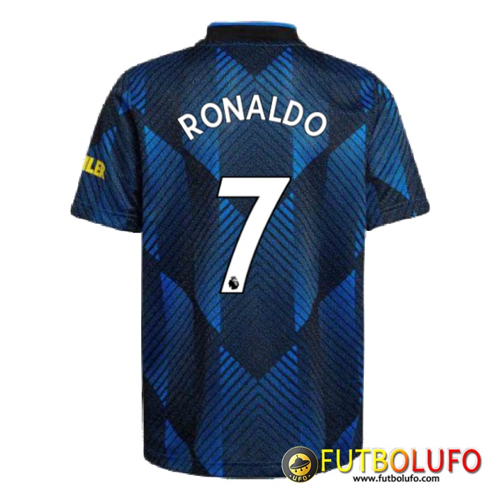 Nuevo Camiseta Futbol Manchester United Ronaldo 7 Tercero 2021/2022