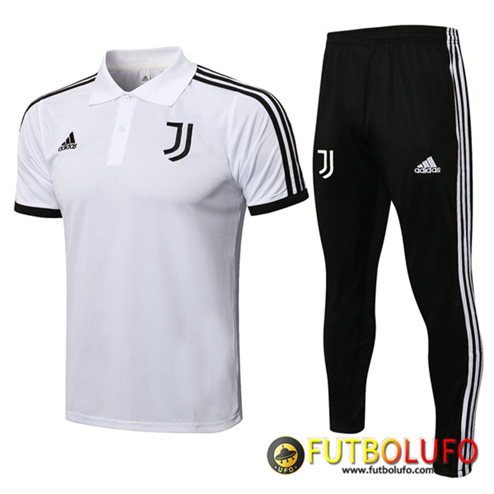 Camiseta Polo Juventus + Pantalones Blanca 2021/2022