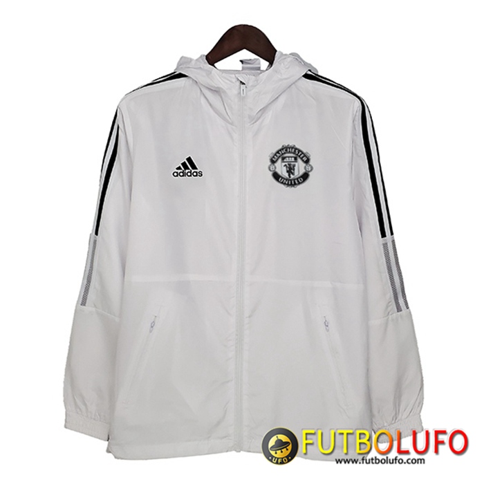 Rompevientos Manchester United Blanca 2021/2022