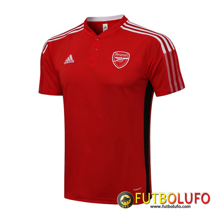 Camiseta Polo Arsenal Rojo 2021/2022