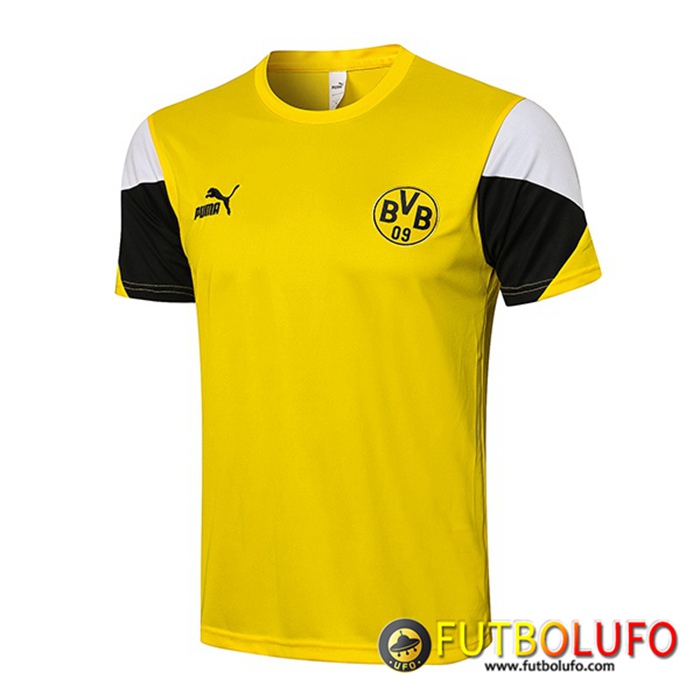 Camiseta Entrenamiento Dortmund BVB Amarillo/Negro 2021/2022