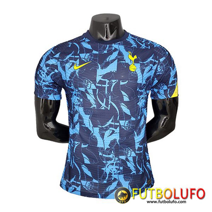 Camiseta Entrenamiento Tottenham Hotspur Player Version Negro/Azul 2021/2022