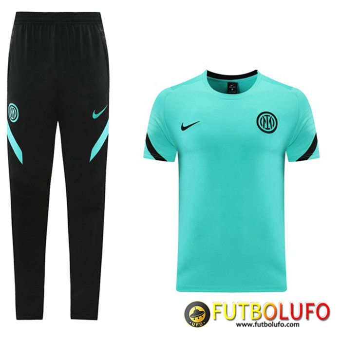 Camiseta Entrenamiento Inter Milan + Pantalones Verde 2021/2022