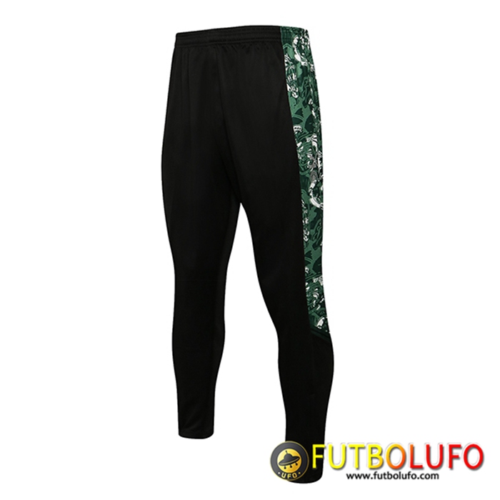 Pantalon Entrenamiento Manchester City Verde/Negro 2021/2022